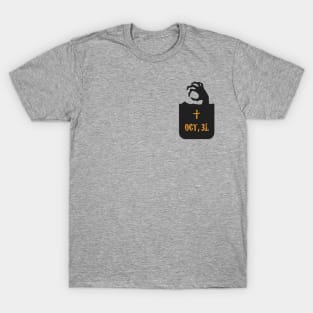 Scary Tomb Pocket T-Shirt